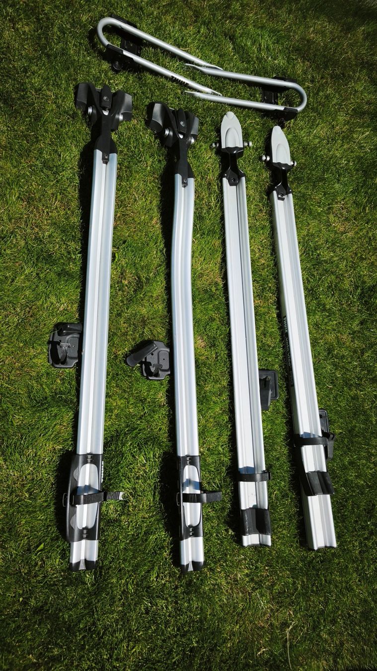 Thule Supporti per biciclette: Thule Veloträger Schienen – Usato da Niederweningen venduto da pasko 1