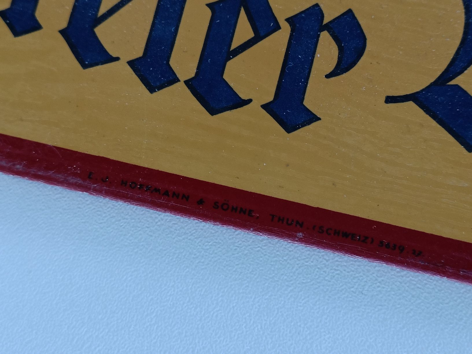 Insegne: Altes Werbe Blech Schild / Kiesener Apfelwein ca. 1930 – Usato da Brugg AG venduto da Ente015 3