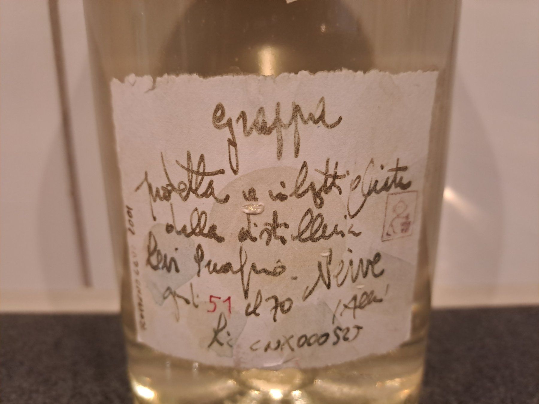 Romano Levi Spirituosen: Orginal  Romano Levi 2001 Handbemalt – Neu und originalverpackt aus Elsau von Kellerraeumung 1
