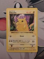 Pokemon Karte Pikachu Yellow Cheecks Shadowless Vintage 🙀