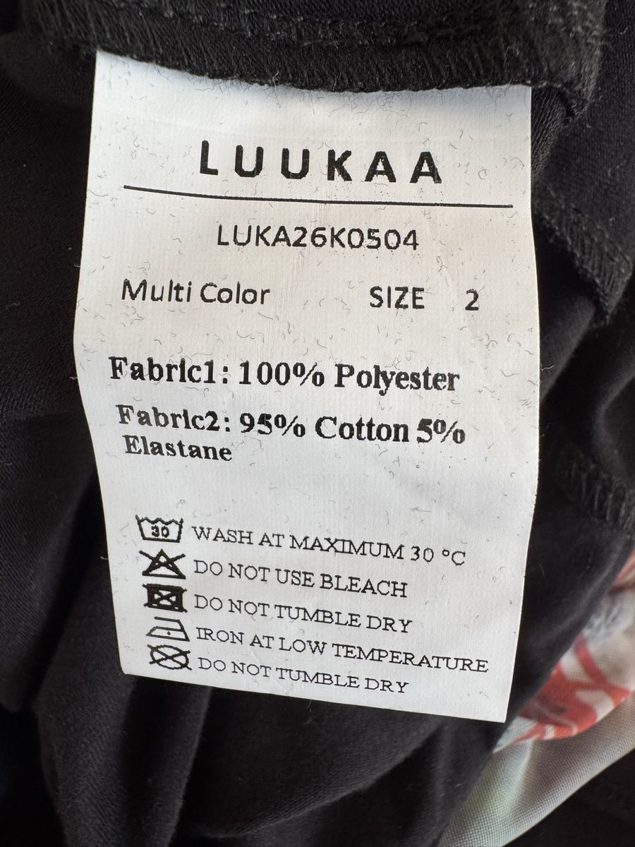 Luukaa Vestiti: Robe imprimée LUUKAA multicolore,  Taille 2, AW2026 – Nuovo e nell'imballaggio originale da Morges venduto da sandy069 6
