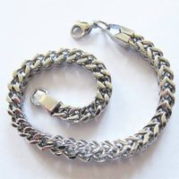 Edelstahl / Chromstahl Armband, 235mm