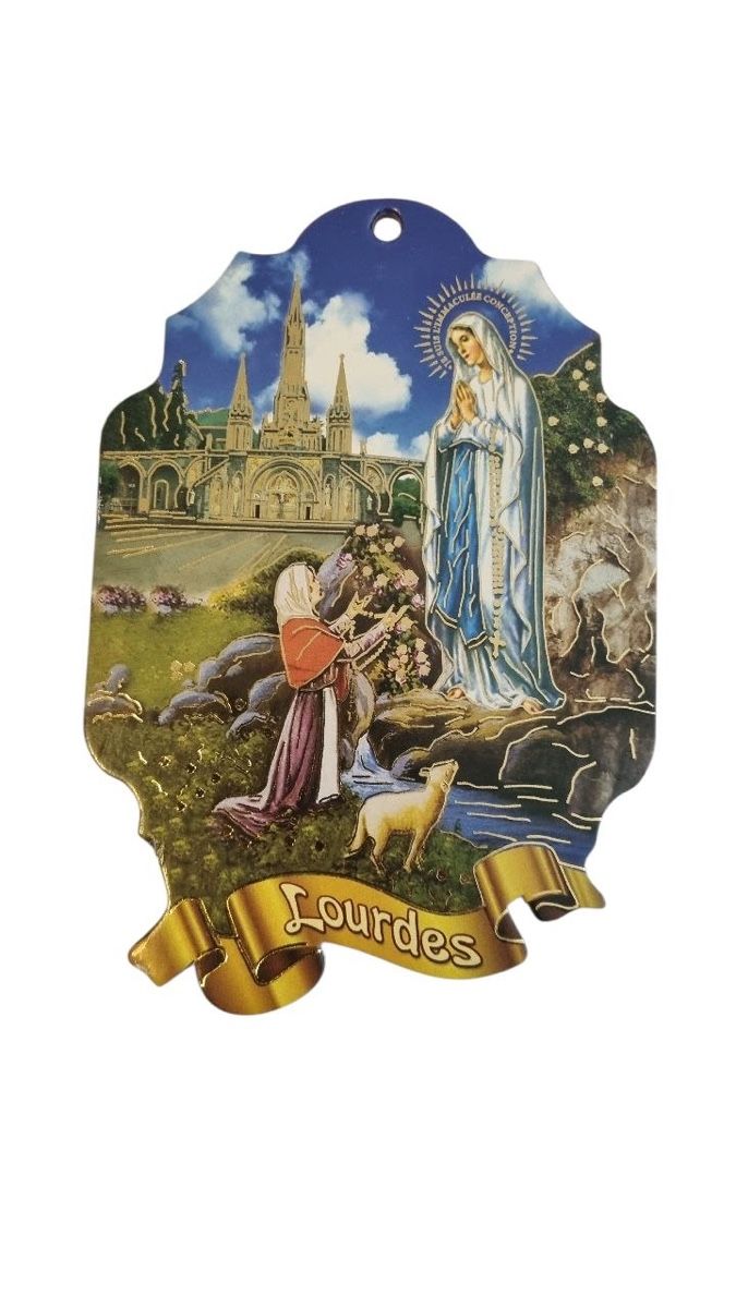 Foto & Immagini: Marienbild aus Lourdes – Nuovo e nell'imballaggio originale da Biel/Bienne venduto da COINCECILE