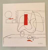Le Corbusier - Serigraphie Auflage 500 , gerahmt!