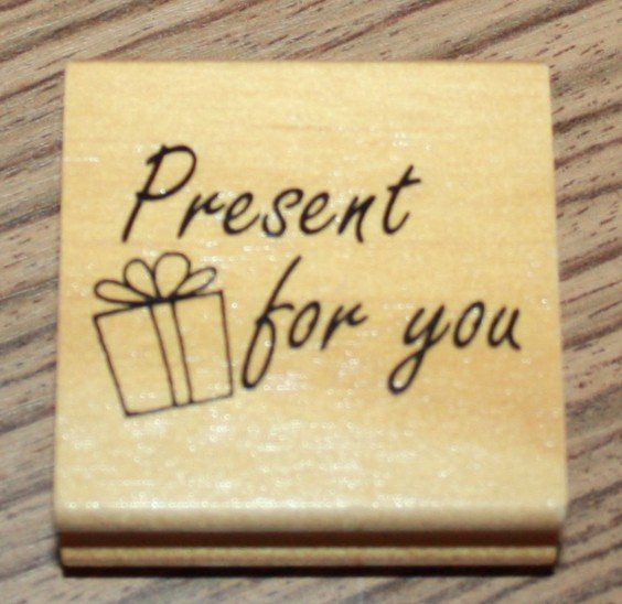 Timbri: Motivstempel "Present for you" NEU – Nuovo (secondo la descrizione) da Flüelen venduto da Alt-und-Neu