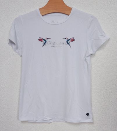 weisses Shirt von Glücksstern, Grösse 36