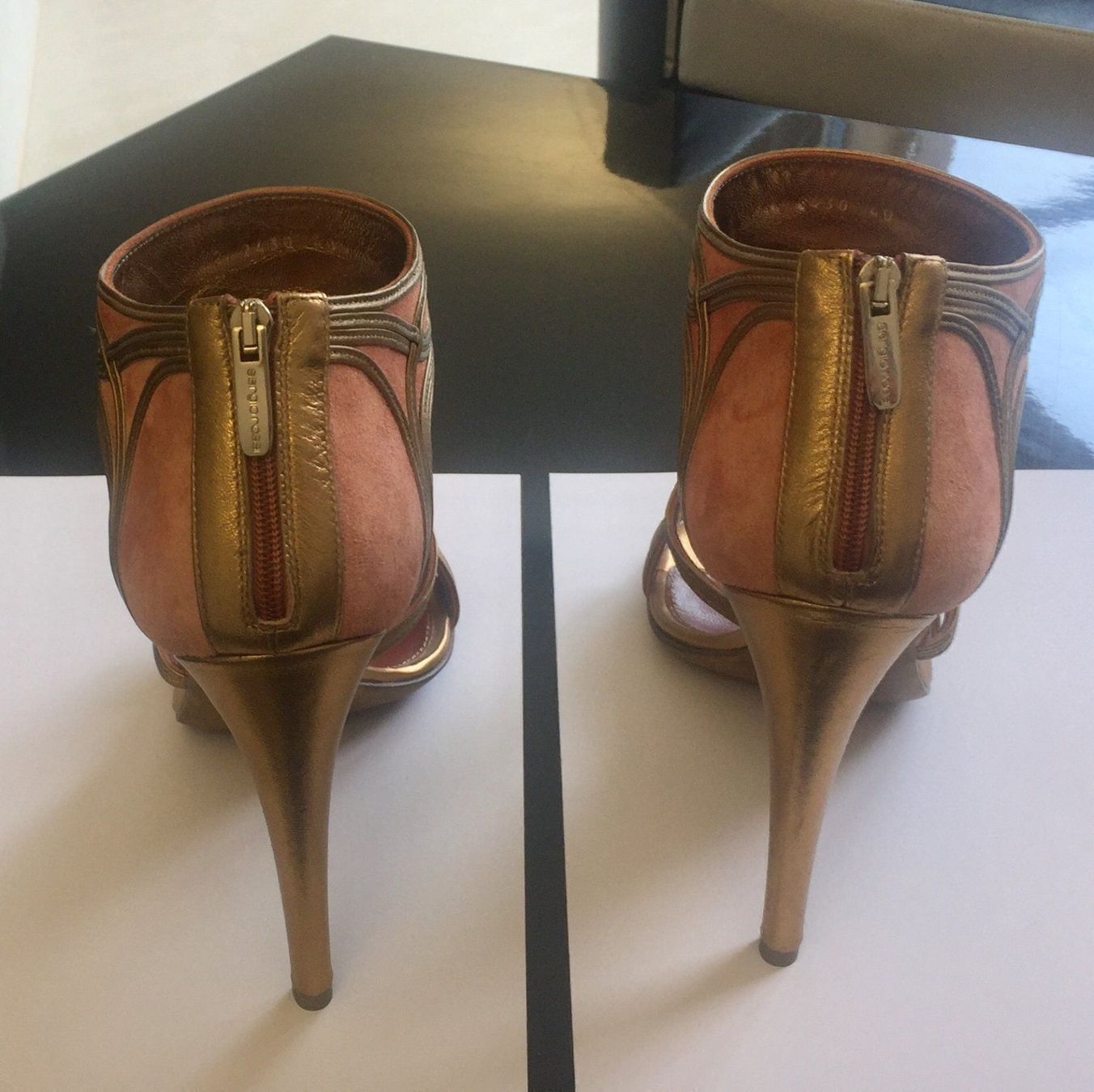 Sergio Rossi Scarpe da donna: Sergio Rossi Sandaletten mit Stiletto-Absatz – Nuovo (secondo la descrizione) da Uster venduto da Antiquaspar 3