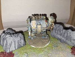 Warhammer 40k Space Marines Grey Knight, gut bemalt!