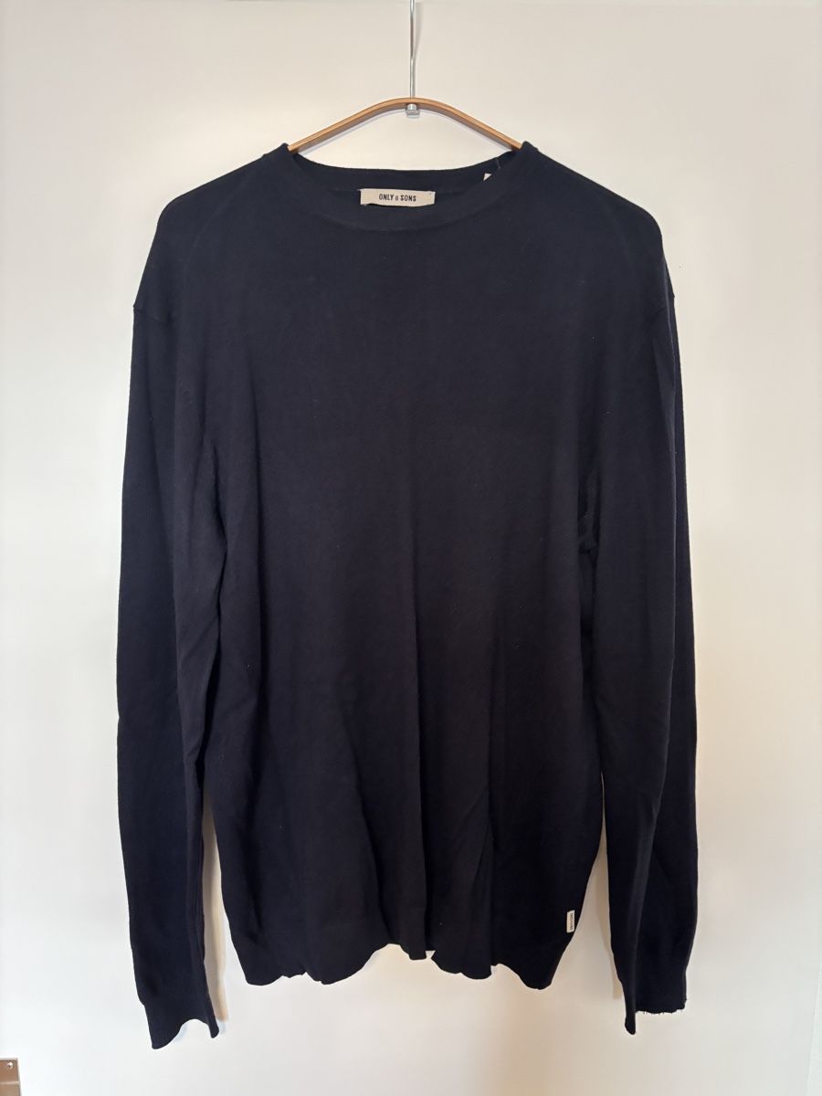 Only Pullover & Sweatshirts: Only&Sons Pullover blau Herren Gr. L – Gebraucht aus Ipsach von Cedritschy