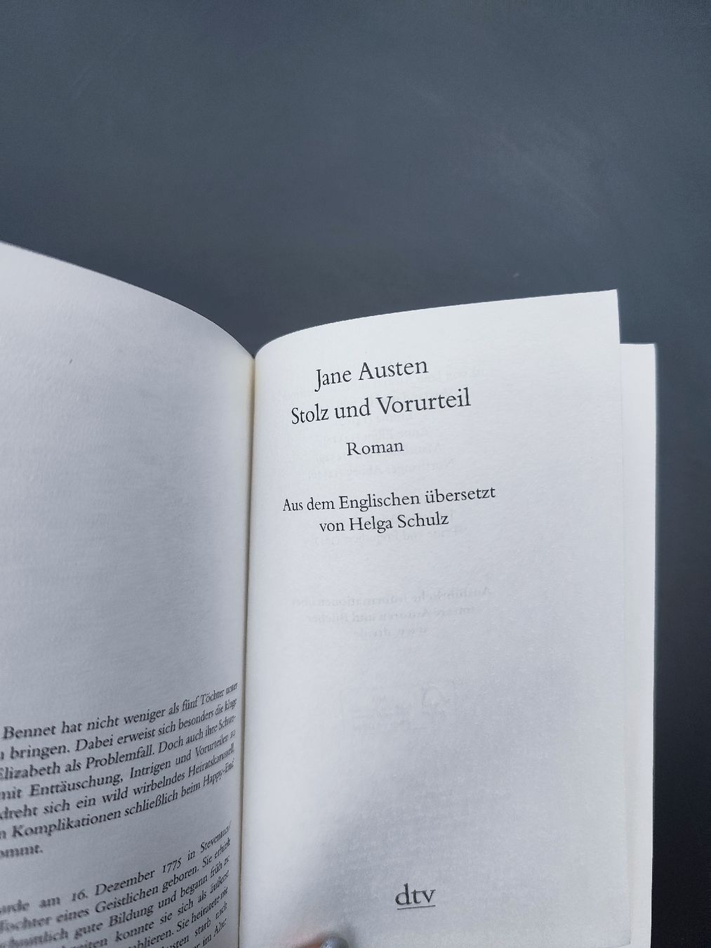 Libri: Jane Austen Stolz und Vorurteil – Usato da Mägenwil venduto da VintageGirly 5