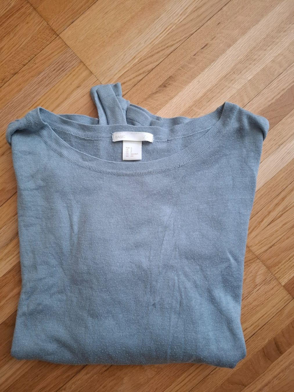 Maglioni & Felpe: H&M Basic Shirt, hellblau, Grösse S, Top Zustand! – Usato da Zürich venduto da zhch15