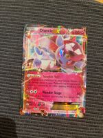 Pokemon Diance EX XY Fates Collide near Mint