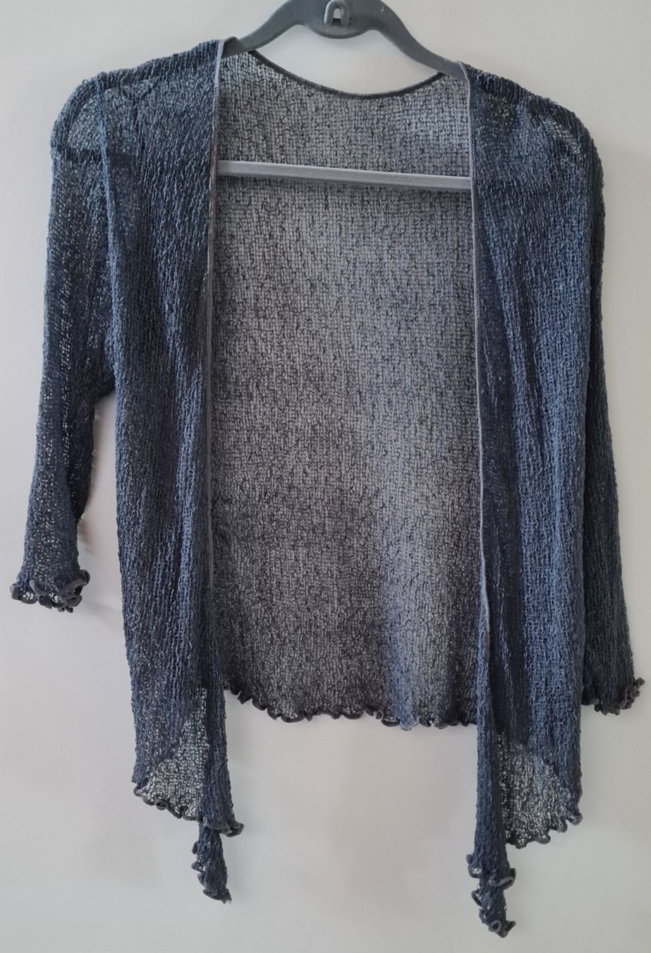 Giacche: Strickjäggli anthrazit/blau OneSize – Nuovo (secondo la descrizione) da Bäriswil BE venduto da irwu 1