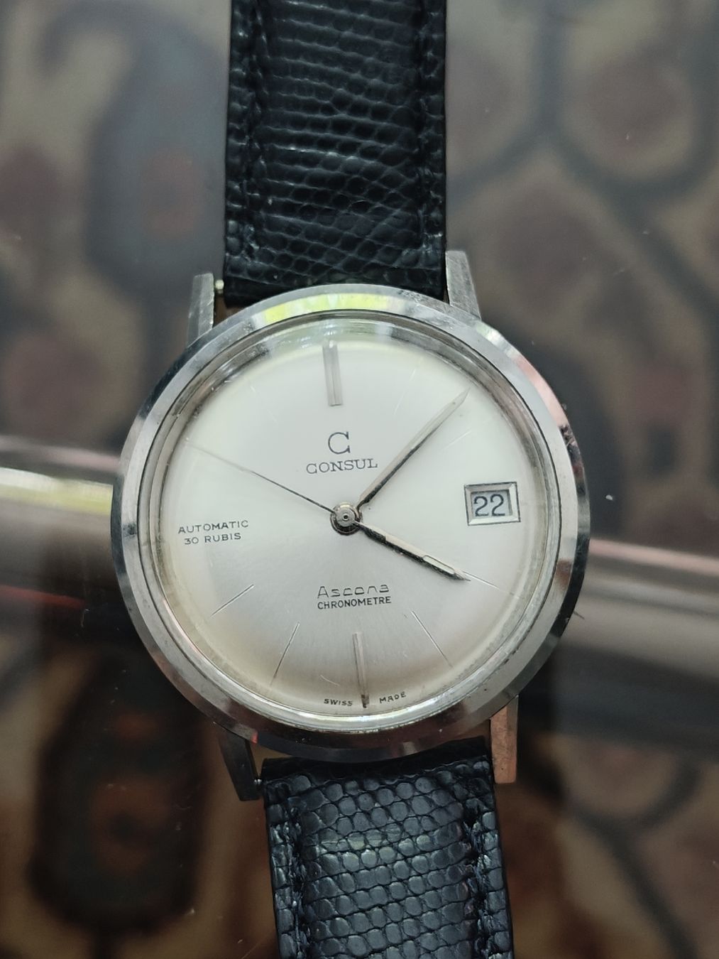 Orologi: Consul Ascona Vintage Chronometre – Usato da Bern venduto da Churchfield