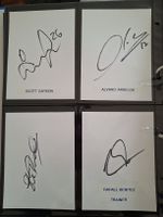 Liverpool FC Autogramme pers. gesammelt u.a. Rafael Benitez