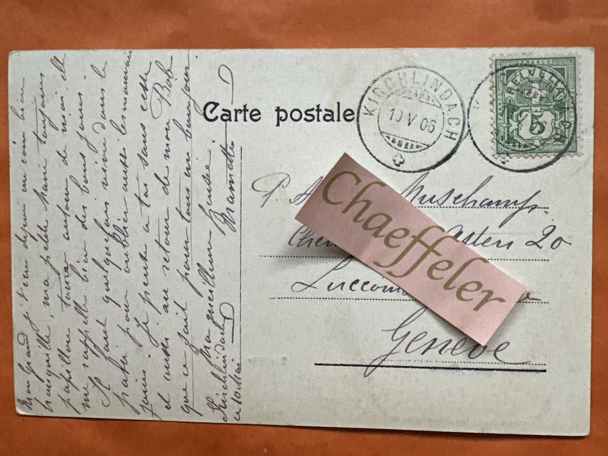 Cartes postales: 1906 Gruss aus Bern. Der Bär  – D'occasion à Zürich par Chaeffeler 1