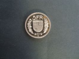 5 Franken 2019  unz