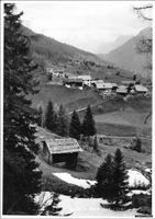 Spina bei Malix GR // Dorf 1957