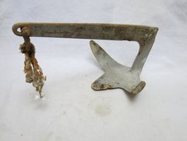 Fund Alt Patina Gebrauch 5 Kg-Anker Boot