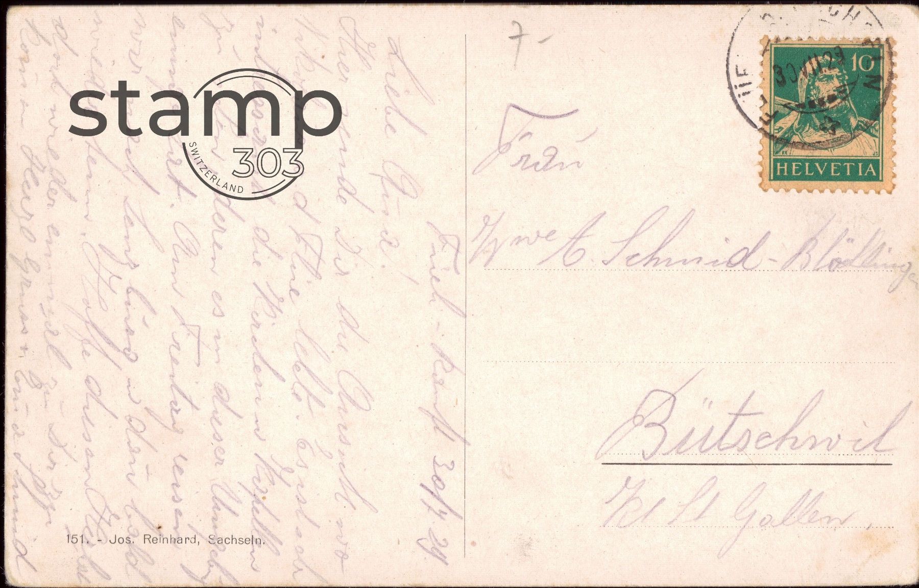 Cartes postales: 1929 AK Flüeli-Ranft – D'occasion à Eggersriet par stamp303 1