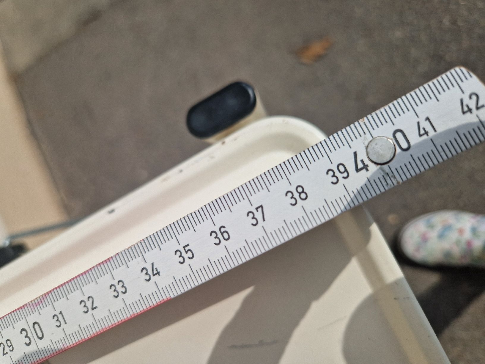 Dessertes: Servierwagen weiss klappbar 70cm hoch 60cm breit  – D'occasion à Mörigen par Clio111 7