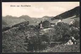 Bachthalen, Ortsansicht aus der Vogelsch
