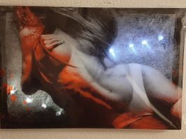 Art Beauty Woman corp / Frau LED Bild