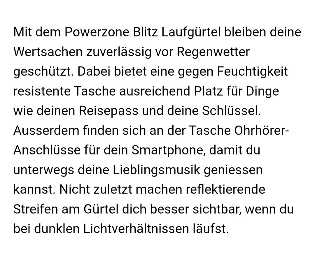 Cinture: Lauf-/Bauch-/Runninggürtel neu – Nuovo (secondo la descrizione) da Neuenkirch venduto da satonoel 4