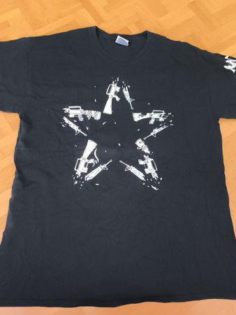 Anti-Flag T-Shirt Gr. L – Official Bandshirt – Ärmelprint