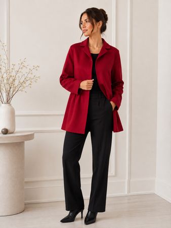 Red Valentino Kurzmantel rot Gr. 36