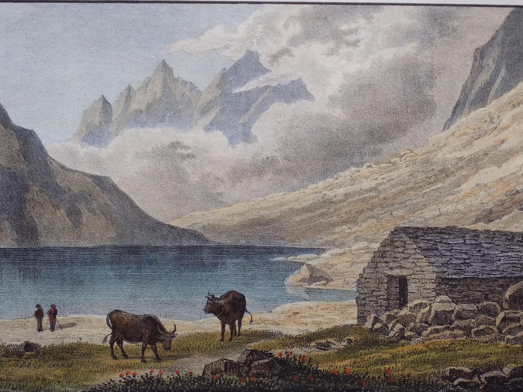 Incisioni: Oberalp - See Andermatt Sedrun – Usato da Risch venduto da Rischli15 1