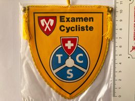 Vintage Fanion/Wimpel    TCS Rädfahrer Prüfung