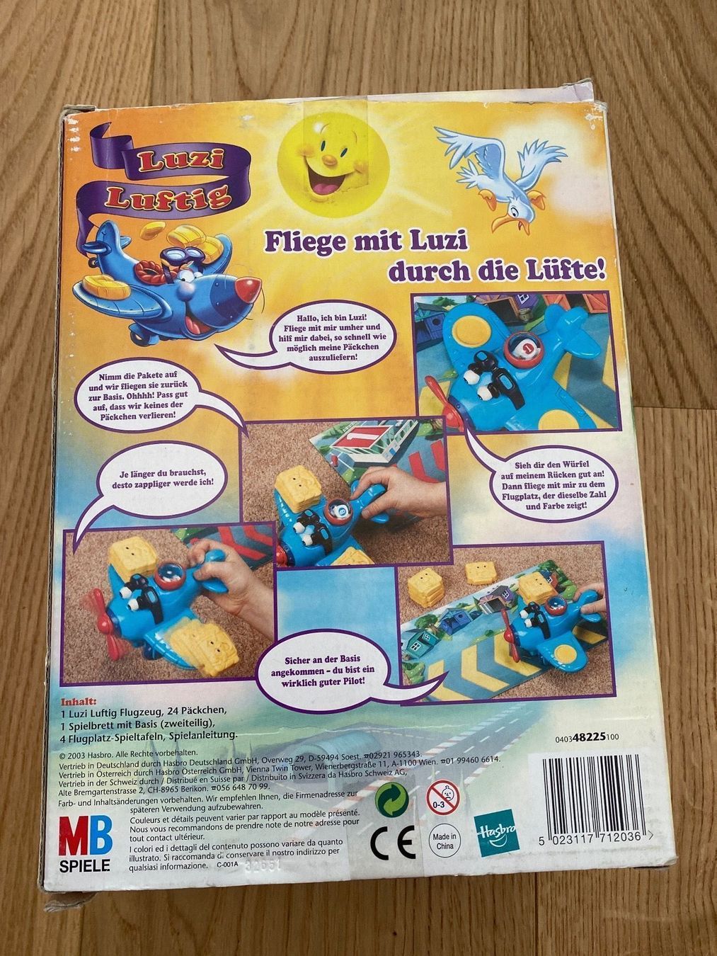 Giochi: Spiel Luzi Luftig von MB – Usato da Raron venduto da cathy123 1