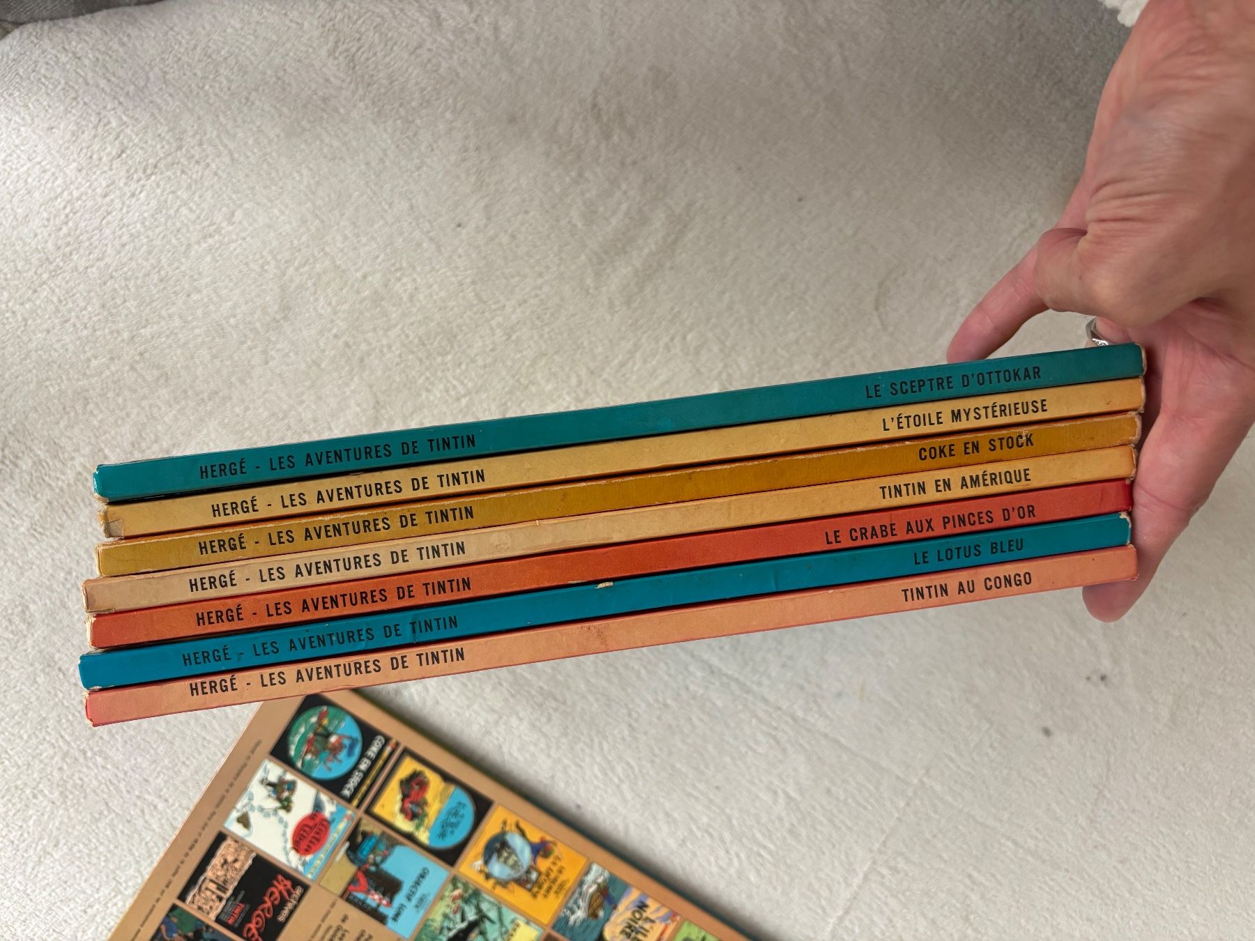 Fumetti: BD Tintin originales 1966/1967 – Usato da Cressier NE venduto da lop_95t8 7