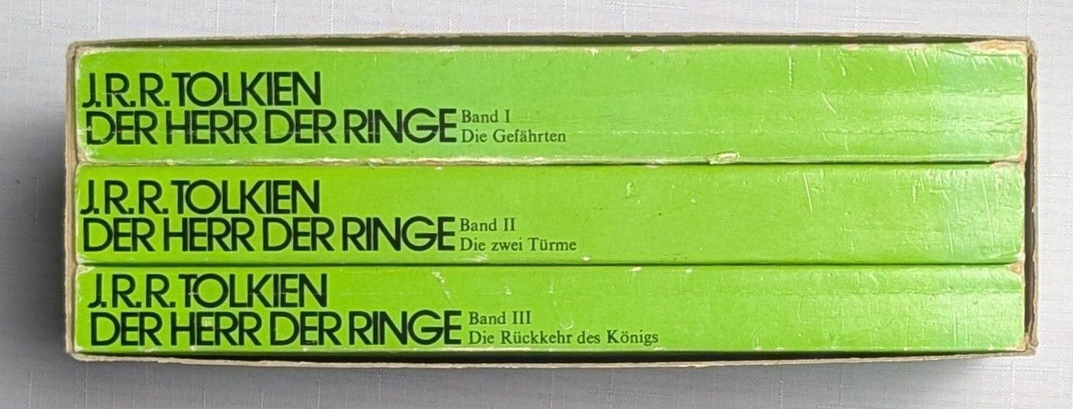 Der Herr der Ringe Trilogie Band 1-3 - J.R.R. Tolkien (Gebraucht) in ...