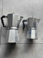 Lot de 2 cafetières italiennes classiques en aluminium