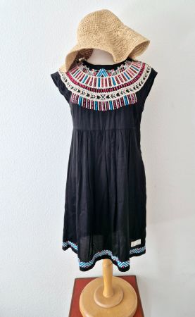 ODD MOLLY KLEID DRESS UNZÄHLIGEN PERLEN 0 XS S 36 34 , TOP