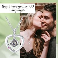 Collier "Je t'aime" en 100 langues