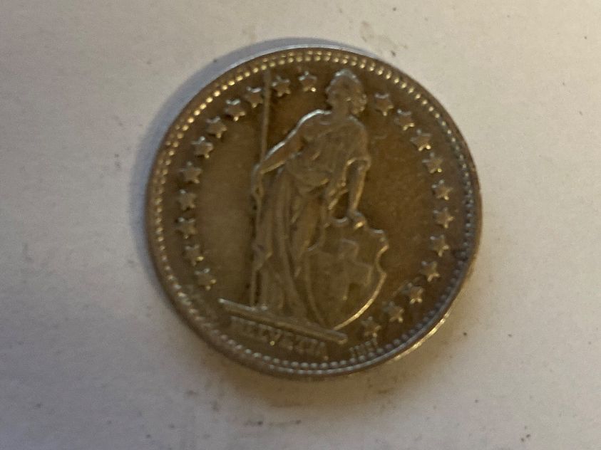 Tutti le monete: 1 Franc Suisse 1936 Bel état – Usato da Le Brassus venduto da cinema13 1