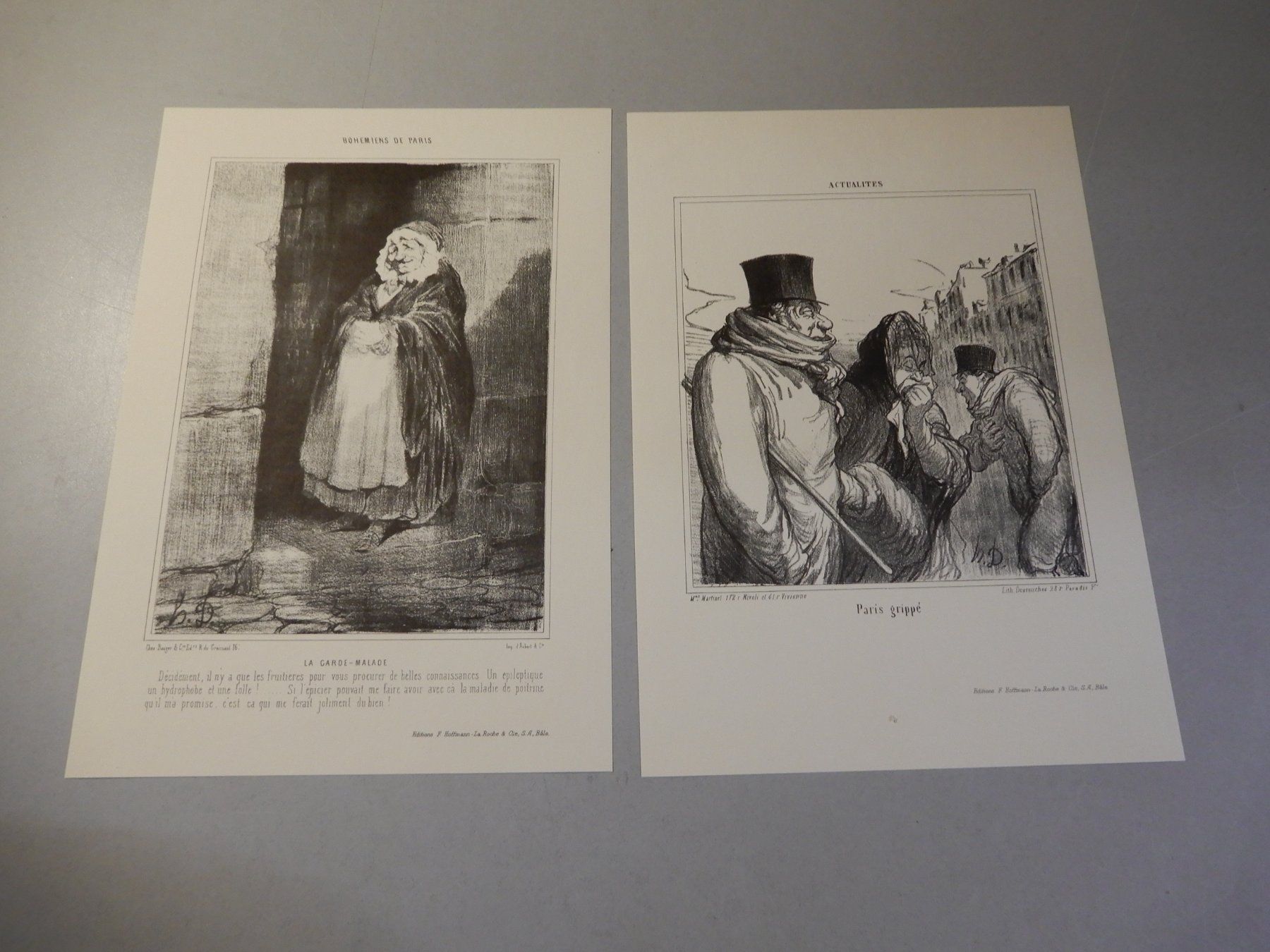 Documents: Honore Daumier Lithographien Mappe Editions Hoffmann Basel – D'occasion à Erstfeld par Mario_boe0 6