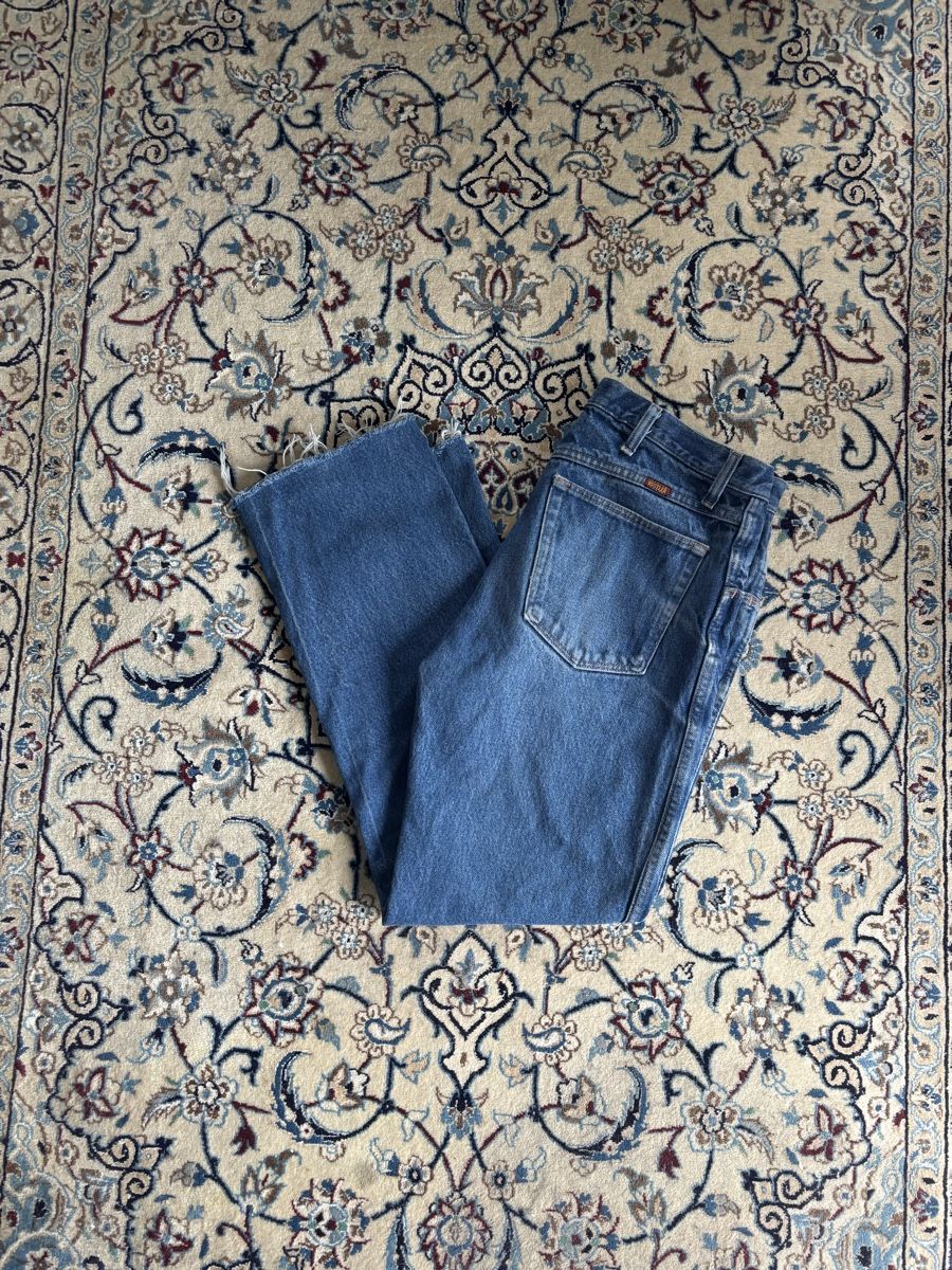 Jeans: Stabile Rustler Jeans Grösse 32 – Usato da Bern venduto da Lordy