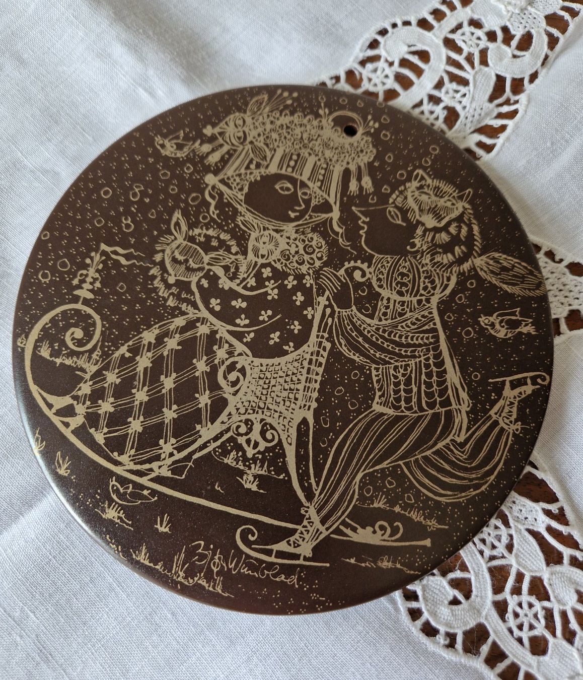 Rosenthal Teller: Björn Wiinblad Wandplatten/Wandteller – Neu (gemäss Beschreibung) aus Bern von Antikbatik 2