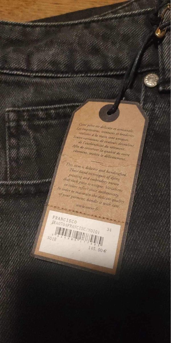 Isabel Marant Jeans: Jeans Sœur Francisco t.34 XS – Nuovo (secondo la descrizione) da Glion venduto da carolineMV 3