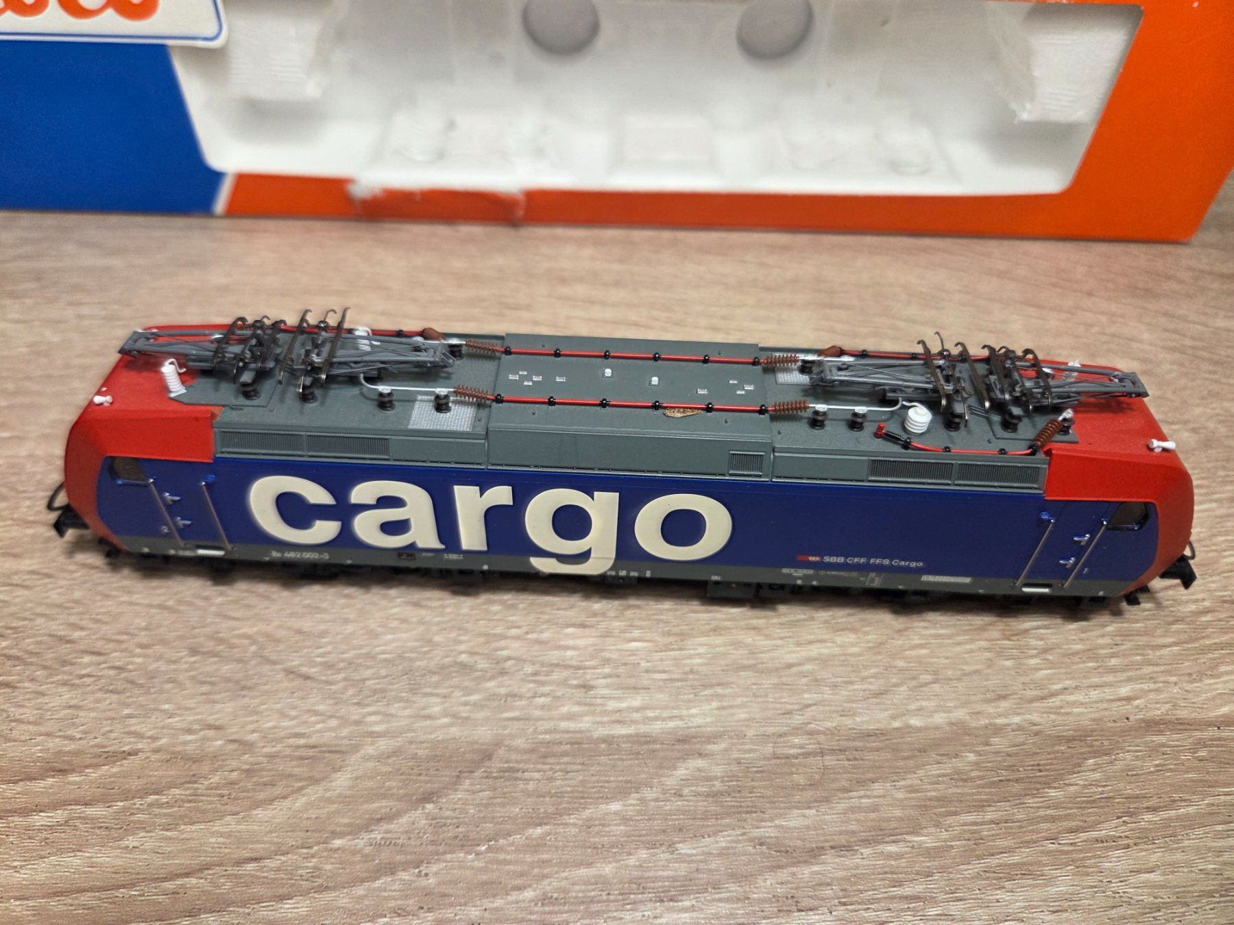 Roco Modellini di ferrovie: Roco 63592 E-Lok Re 482 Cargo SBB H0 – Usato da St-Aubin-Sauges venduto da Lo_Go 4