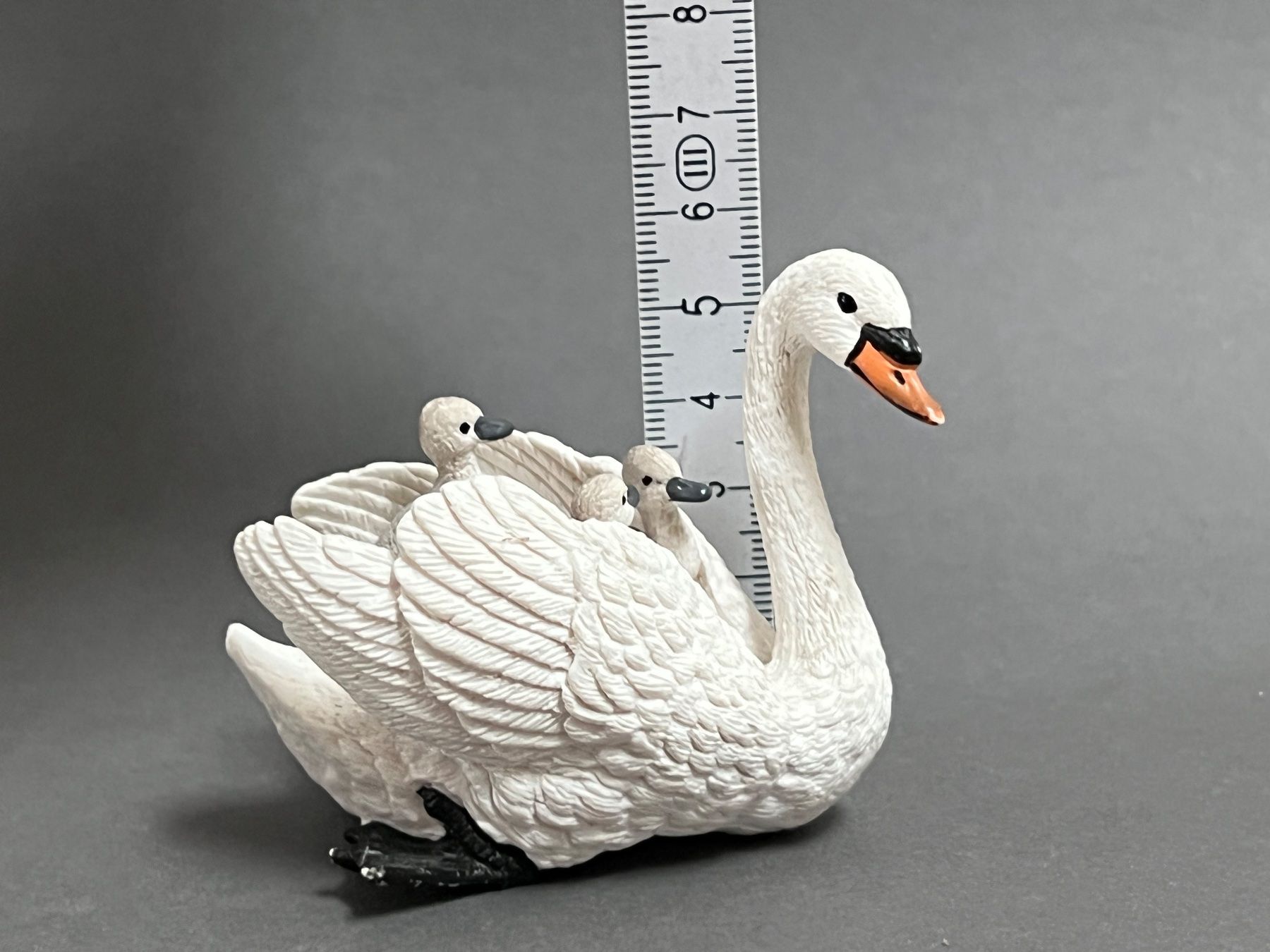 Schleich Statuette: Schleich Höckerschwan Schwan Küken – Usato da Ennetbaden venduto da mapa05 2