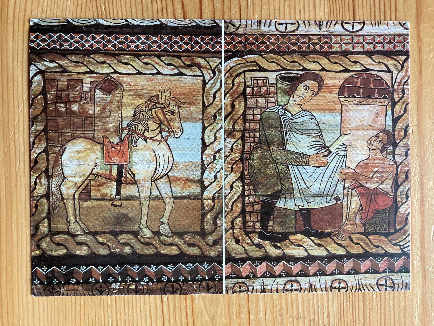Cartoline postali: Zillis - Kirche St. Martin - AK 1989 – Usato da Oberuzwil venduto da Henri09