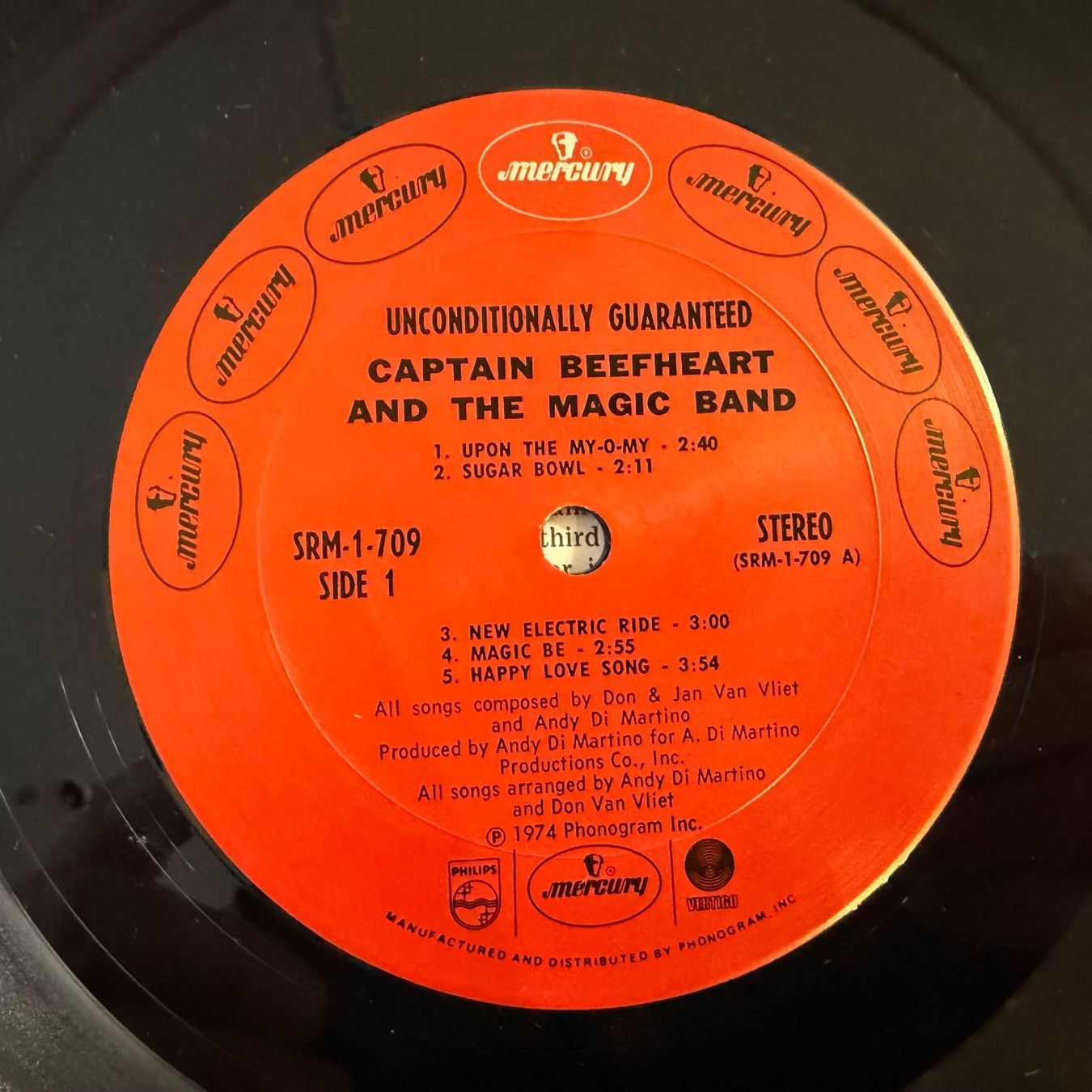 Vinyles: CAPTAIN BEEFHEART - UNCONDITIONALLY GUARANTEED – D'occasion à Zürich par fehlton 3