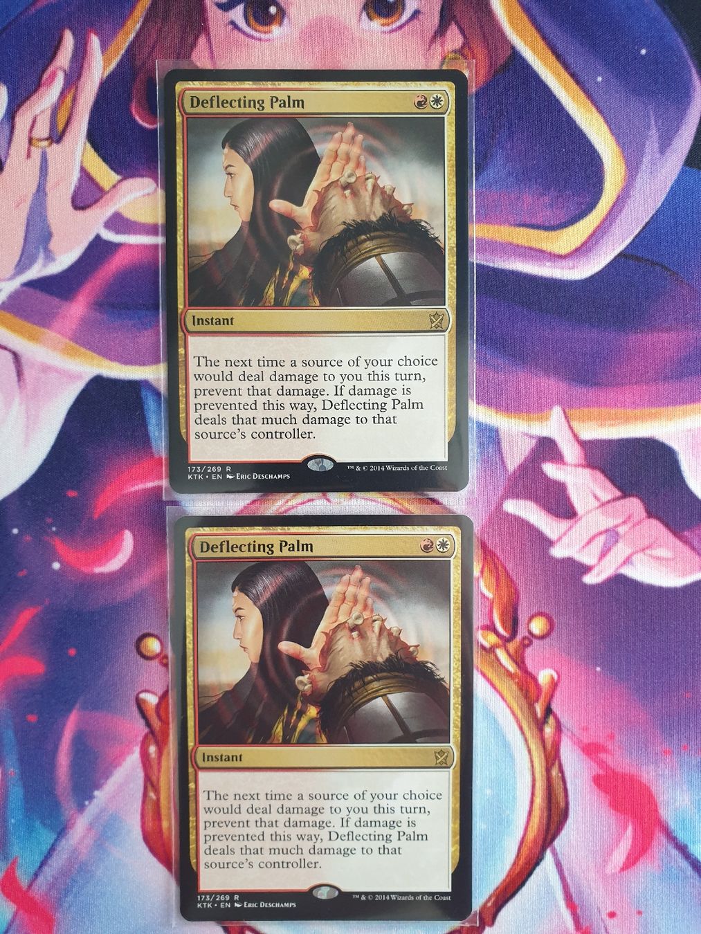 Magic The Gathering Carte collezionabili: MTG 2x Deflecting Palm EN – Usato da Pieterlen venduto da Natschoooo