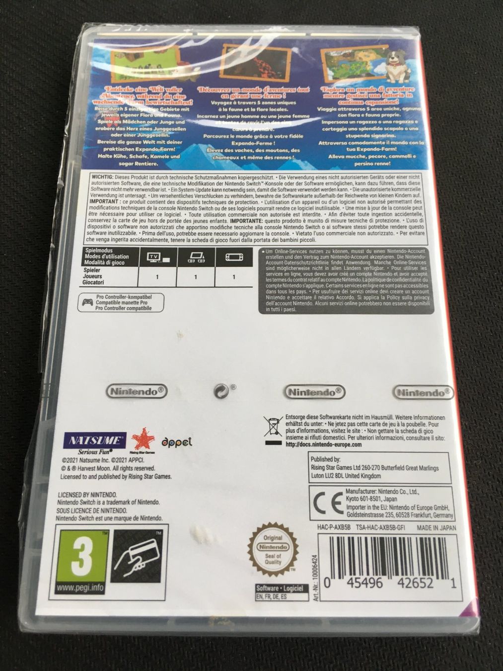 Nintendo Spiele: Harvest Moon One World - Switch (Neu/Sealed) – Neu und originalverpackt aus St.Gallen von sjosjo 1