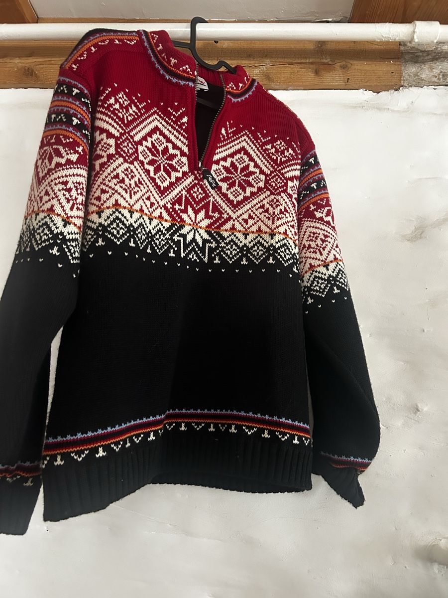 Pullover & Sweatshirts: Strickpullover Steffner Sport rot schwarz Grösse M – Neu (gemäss Beschreibung) aus Wiesendangen von ktuefeli 2